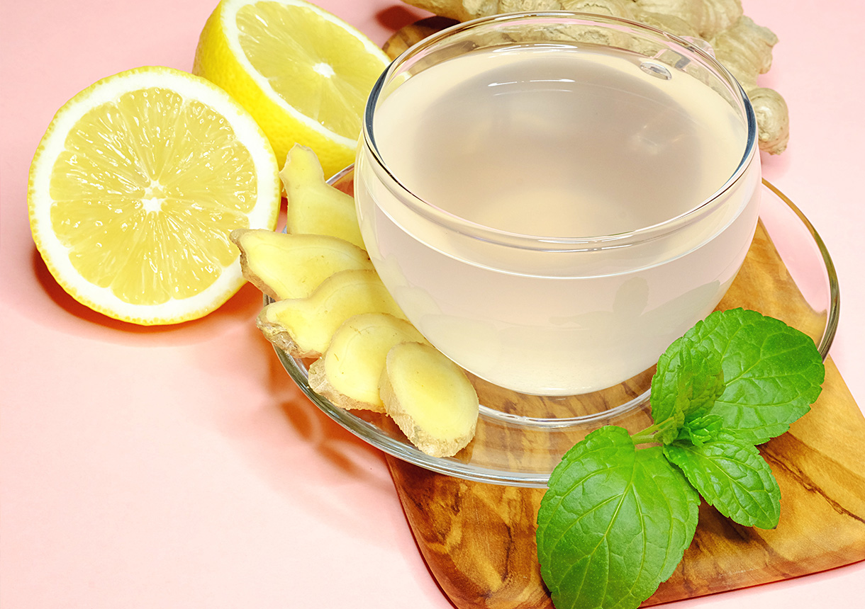 Ingwer-Zitronenshot für das Immunsystem