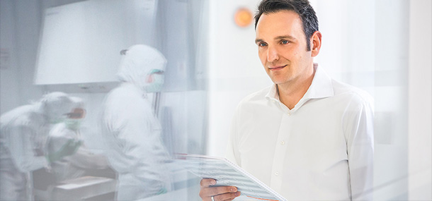 Blick hinter die Kulissen