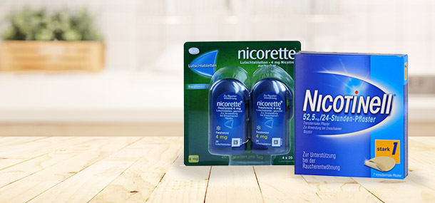 Produkte zur Raucherentwöhnung