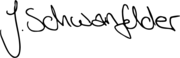 Unterschrift Julia Schwanfelder, ABF